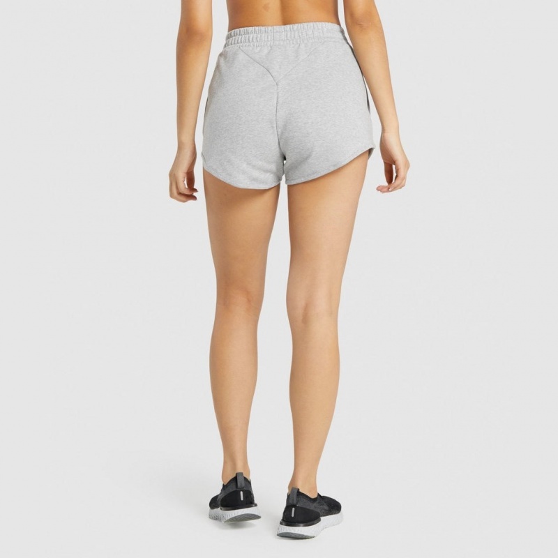 Σορτσ Gymshark Αθλητικά Sweat ανοιχτο γκρι | 152KGNMTA