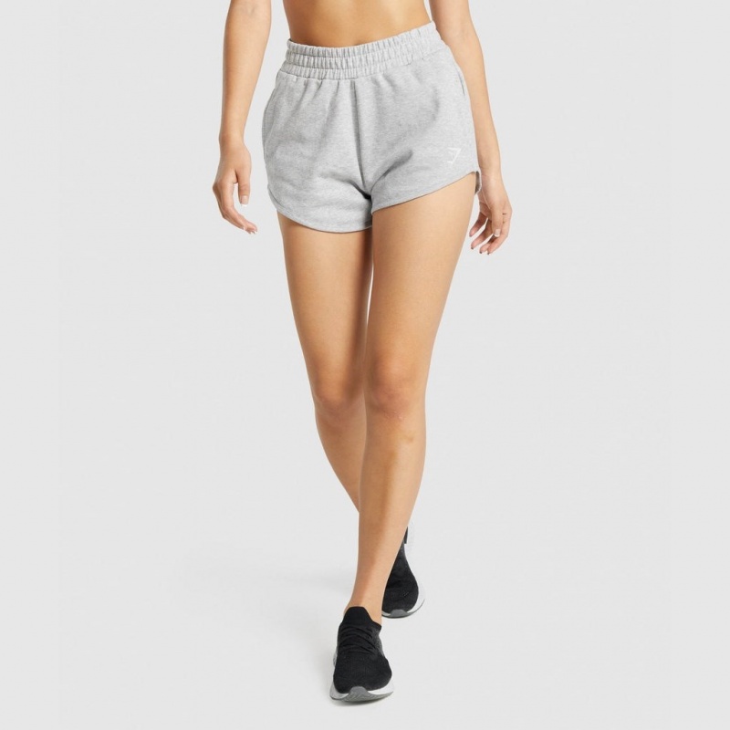 Σορτσ Gymshark Αθλητικά Sweat ανοιχτο γκρι | 152KGNMTA