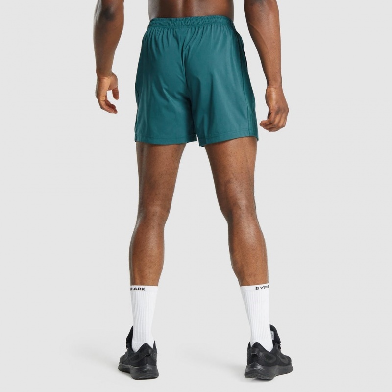 Σορτσ Gymshark Αθλητικά Teal | 841LATJKY