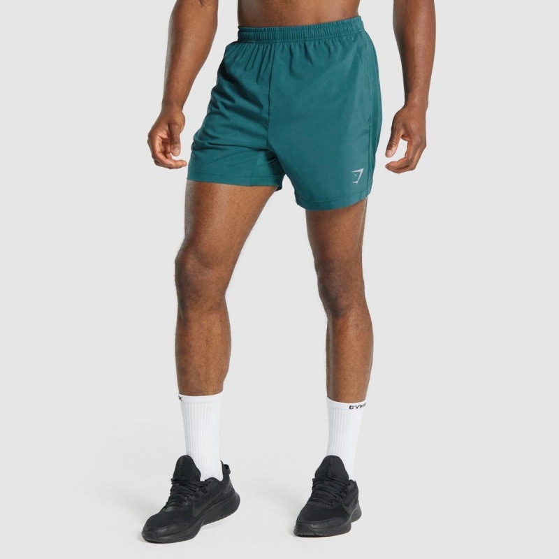 Σορτσ Gymshark Αθλητικά Teal | 841LATJKY
