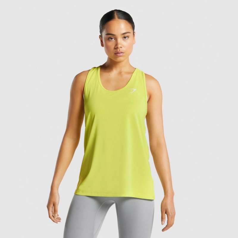 Γιλεκο Gymshark Αθλητικά κίτρινα | 068RSJWXD