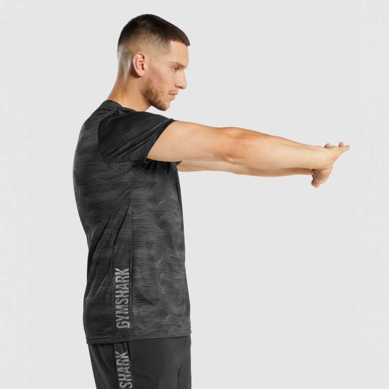 μπλουζακια Gymshark Αθλητικά μαυρα | 176KSEAPI