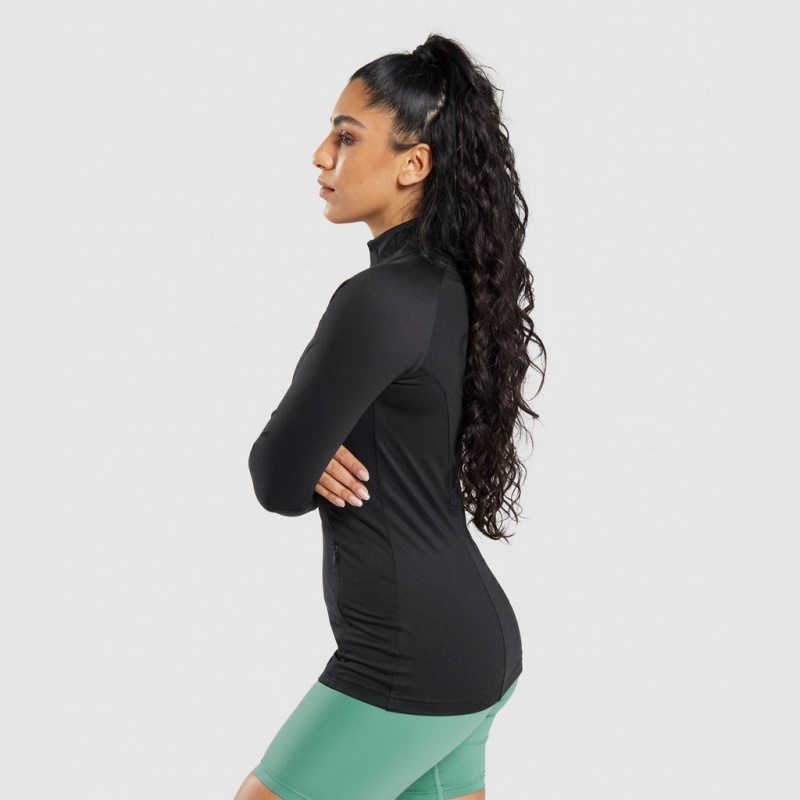 Μπουφαν Gymshark Αθλητικά μαυρα | 460CKURJS