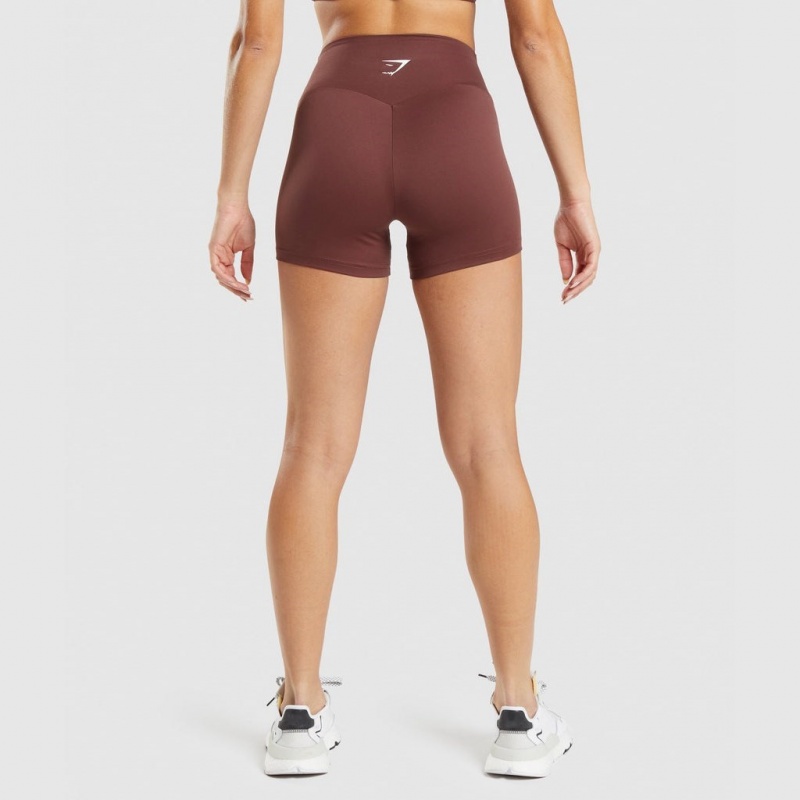 Σορτσ Gymshark Αθλητικά καφε | 521AFCXQG