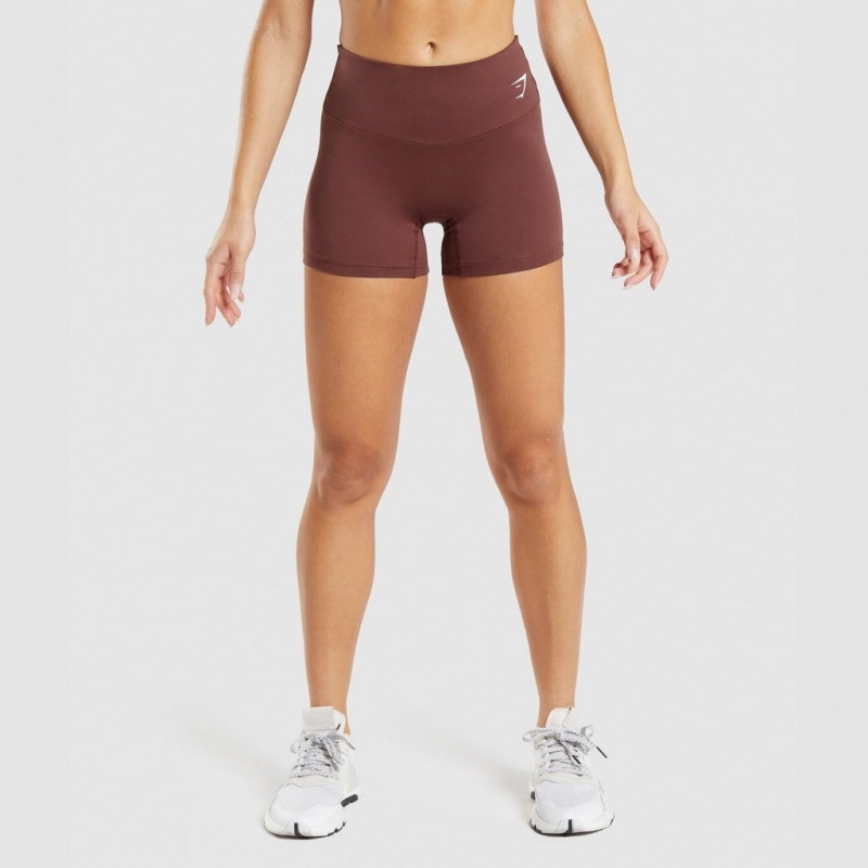 Σορτσ Gymshark Αθλητικά καφε | 521AFCXQG