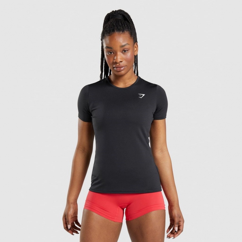 μπλουζακια Gymshark Αθλητικά μαυρα | 690HSIYOT