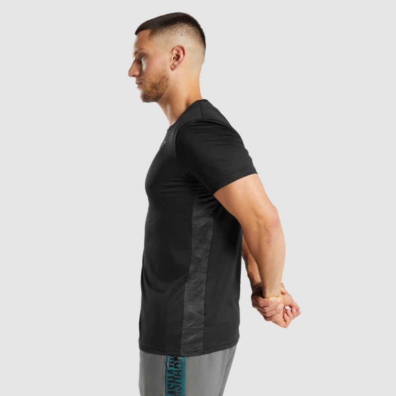 μπλουζακια Gymshark Αθλητικά μαυρα | 794TJQCOF