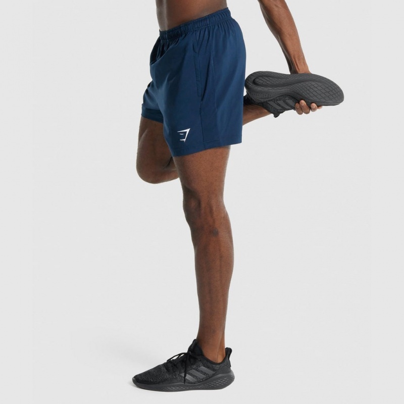 Σορτσ Gymshark Αθλητικά σκουρο μπλε | 218BMWKZD