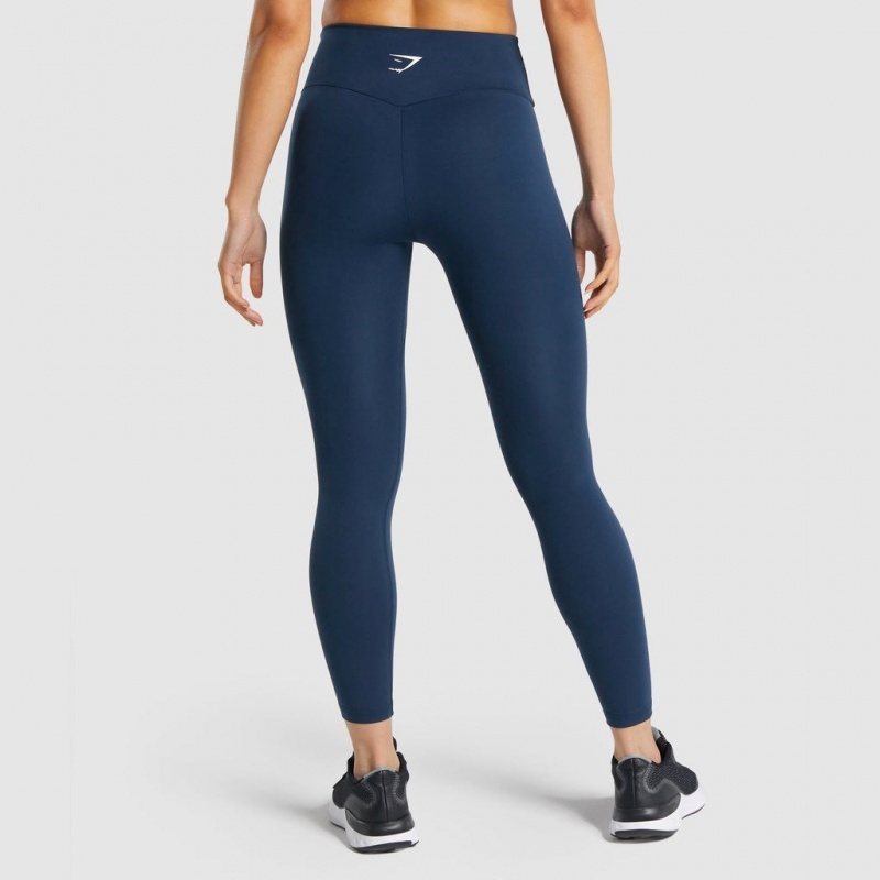 Κολαν Gymshark Αθλητικά σκουρο μπλε | 415ILVWYB