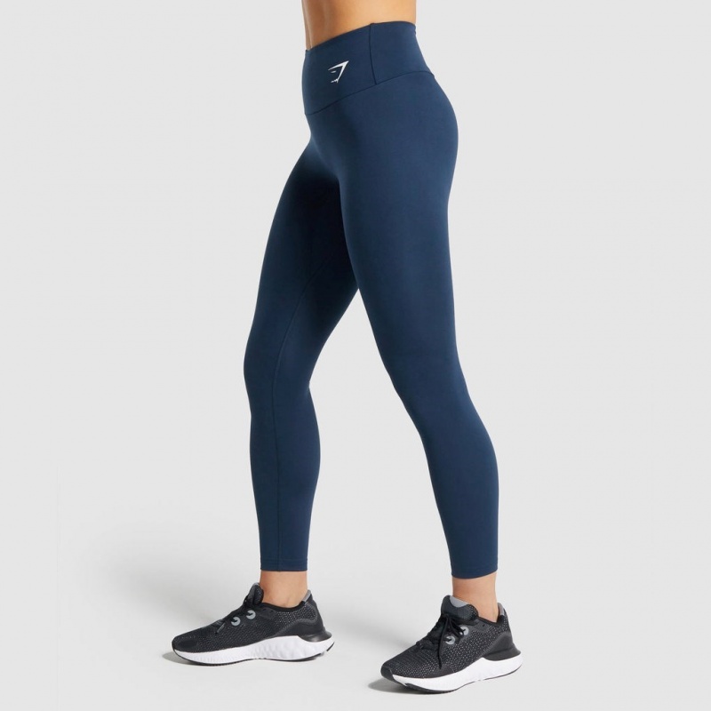 Κολαν Gymshark Αθλητικά σκουρο μπλε | 415ILVWYB