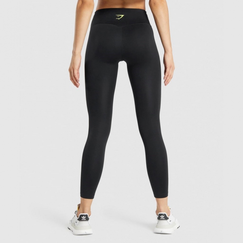 Κολαν Gymshark Αθλητικά σταμπεσ μαυρα | 537YLCTBS