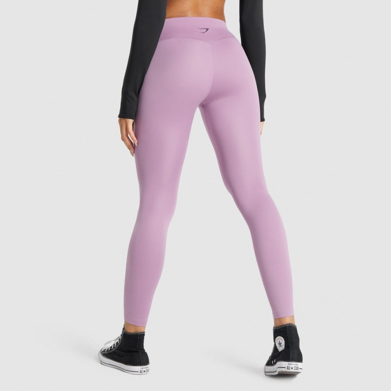Κολαν Gymshark Αθλητικά σταμπεσ μωβ | 674IRAMGO