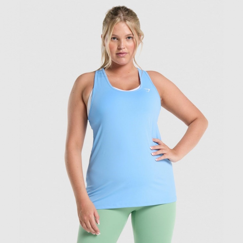 Γιλεκο Gymshark Αθλητικά ανοιχτο μπλε | 985LFBEMR