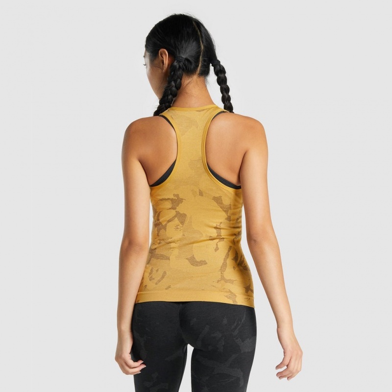 αμανικα μπλουζακια Gymshark Adapt Camo Seamless Savanna | 316WXMBZN