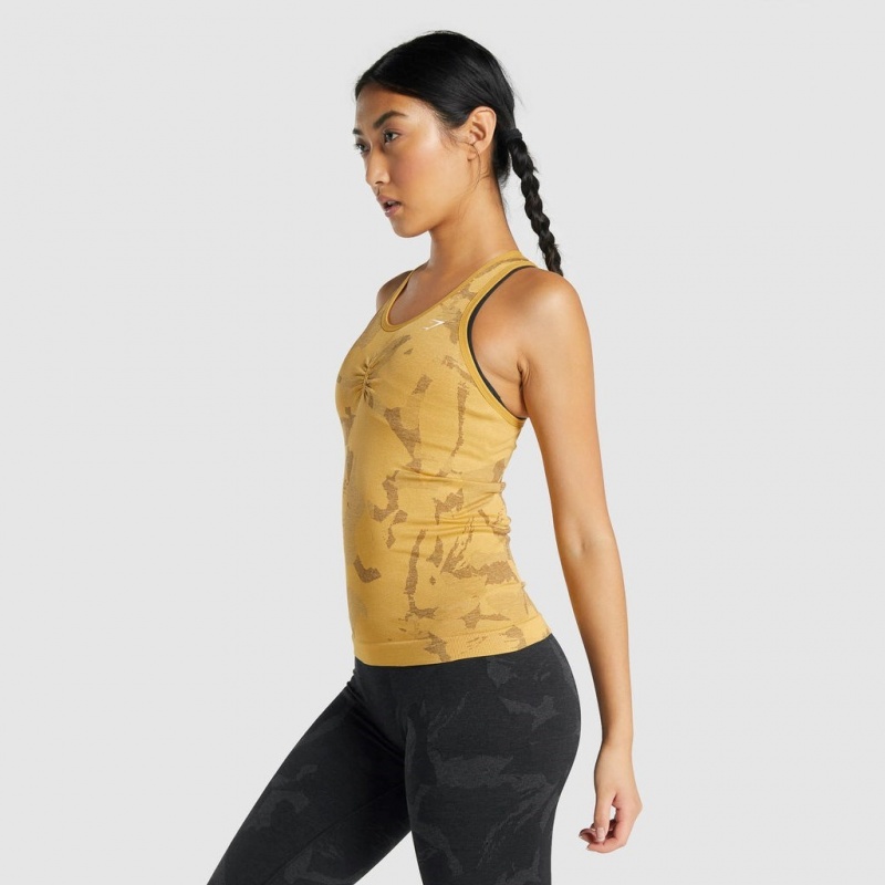 αμανικα μπλουζακια Gymshark Adapt Camo Seamless Savanna | 316WXMBZN