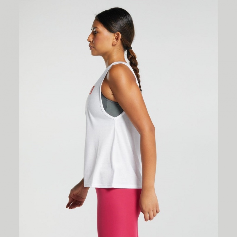 αμανικα μπλουζακια Gymshark Animal σταμπεσ Infill ασπρα | 742BGURNY