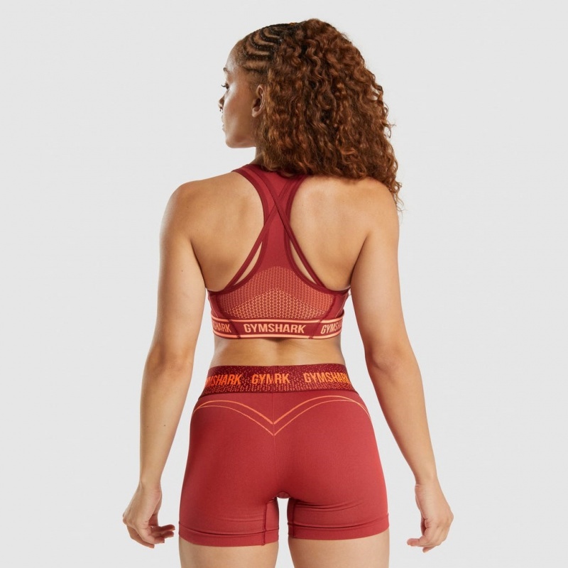Αθλητικο Σουτιεν Gymshark Apex Seamless μπορντο | 670JFXZCM