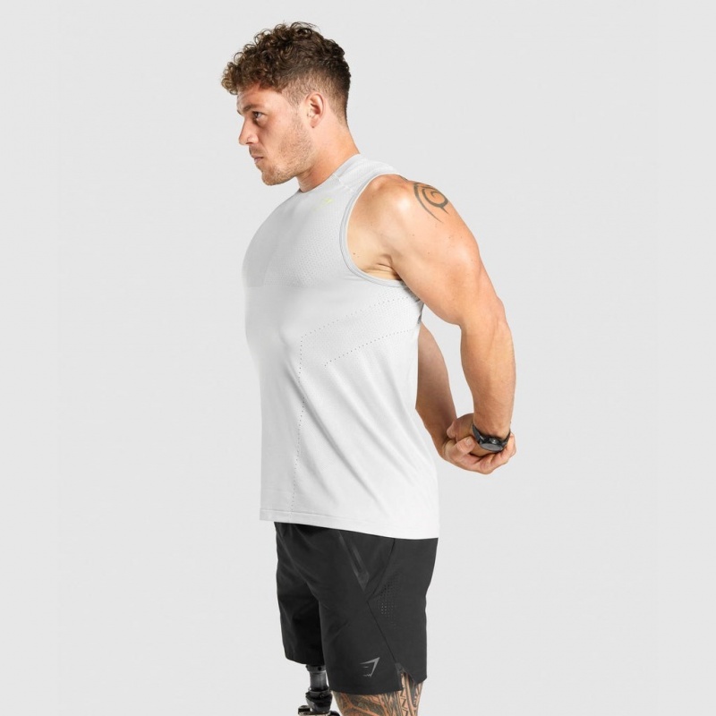 αμανικα μπλουζακια Gymshark Apex Seamless ανοιχτο γκρι | 470OQGIAS