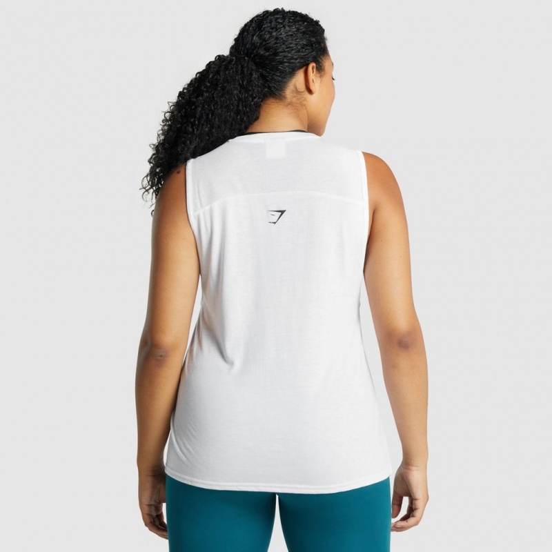 αμανικα μπλουζακια Gymshark Apollo σταμπεσ ασπρα | 310WATNSP
