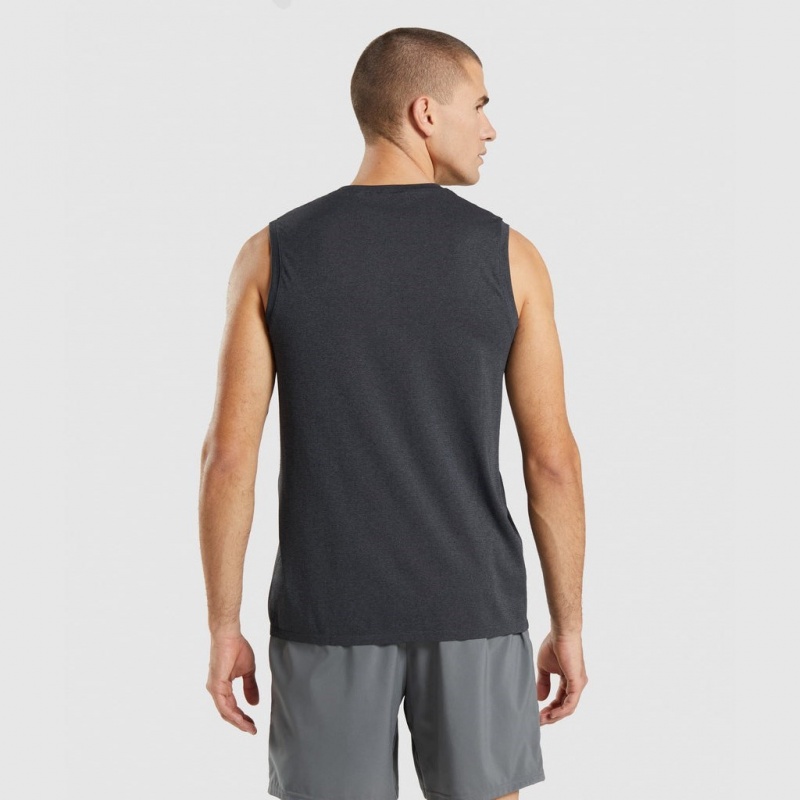 αμανικα μπλουζακια Gymshark Arrival Seamless μαυρα | 614IMJRVE