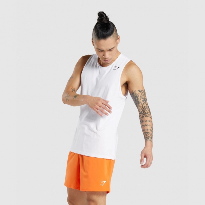 αμανικα μπλουζακια Gymshark Arrival ασπρα | 218PCSRVL