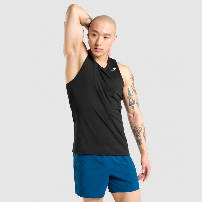 αμανικα μπλουζακια Gymshark Arrival μαυρα | 516CETZAI