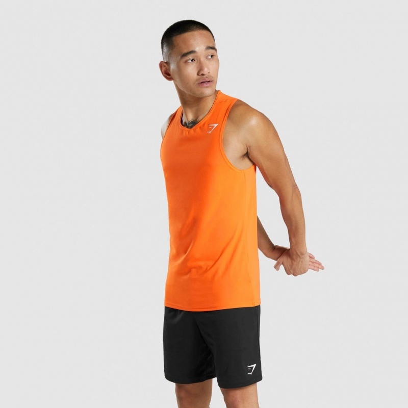 αμανικα μπλουζακια Gymshark Arrival πορτοκαλι | 593ZHLQSB