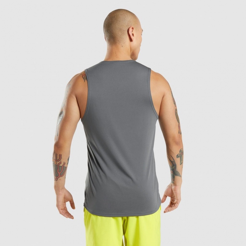 αμανικα μπλουζακια Gymshark Arrival γκρι | 671CXMWUF