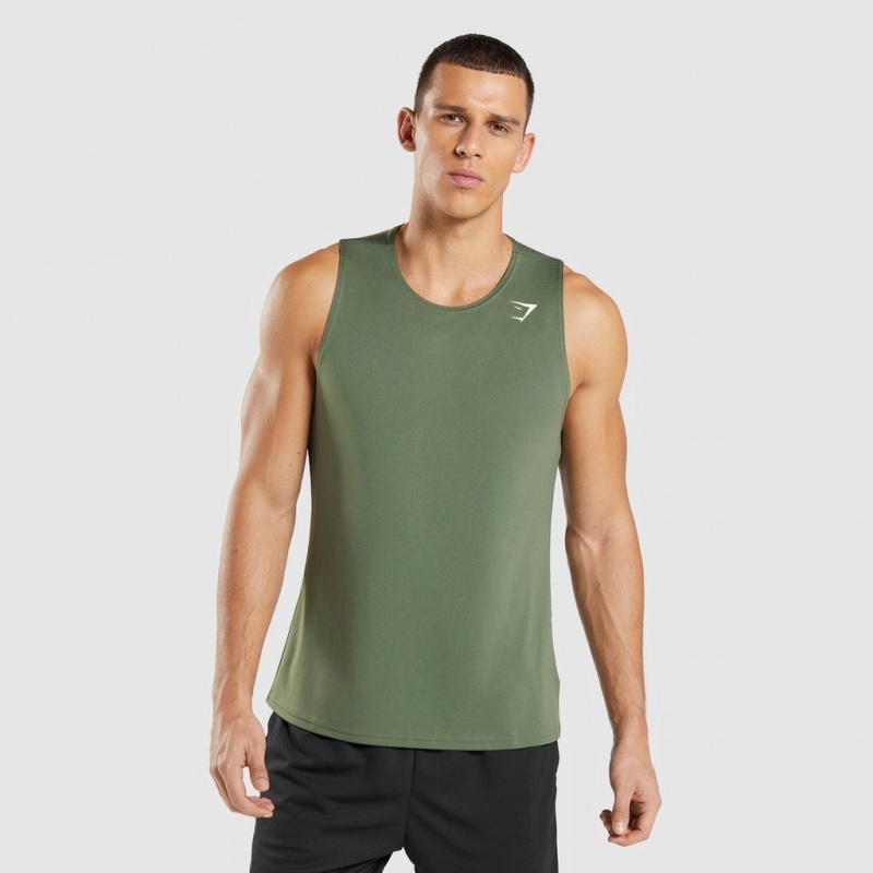 αμανικα μπλουζακια Gymshark Arrival Ελιά | 714EIDHXR
