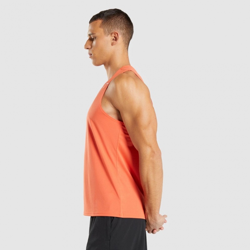 αμανικα μπλουζακια Gymshark Arrival πορτοκαλι | 783PUNGSI