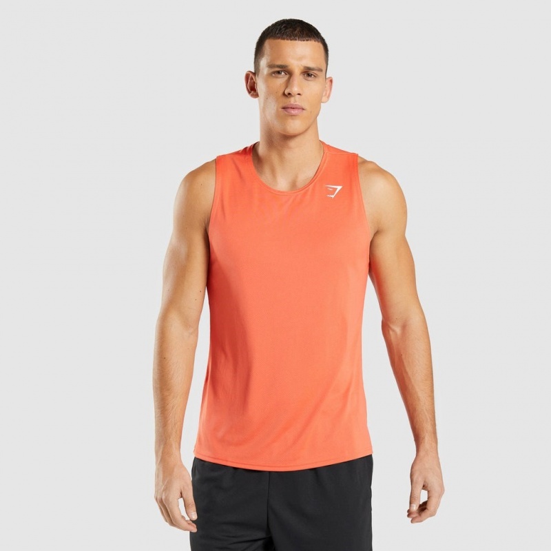 αμανικα μπλουζακια Gymshark Arrival πορτοκαλι | 783PUNGSI