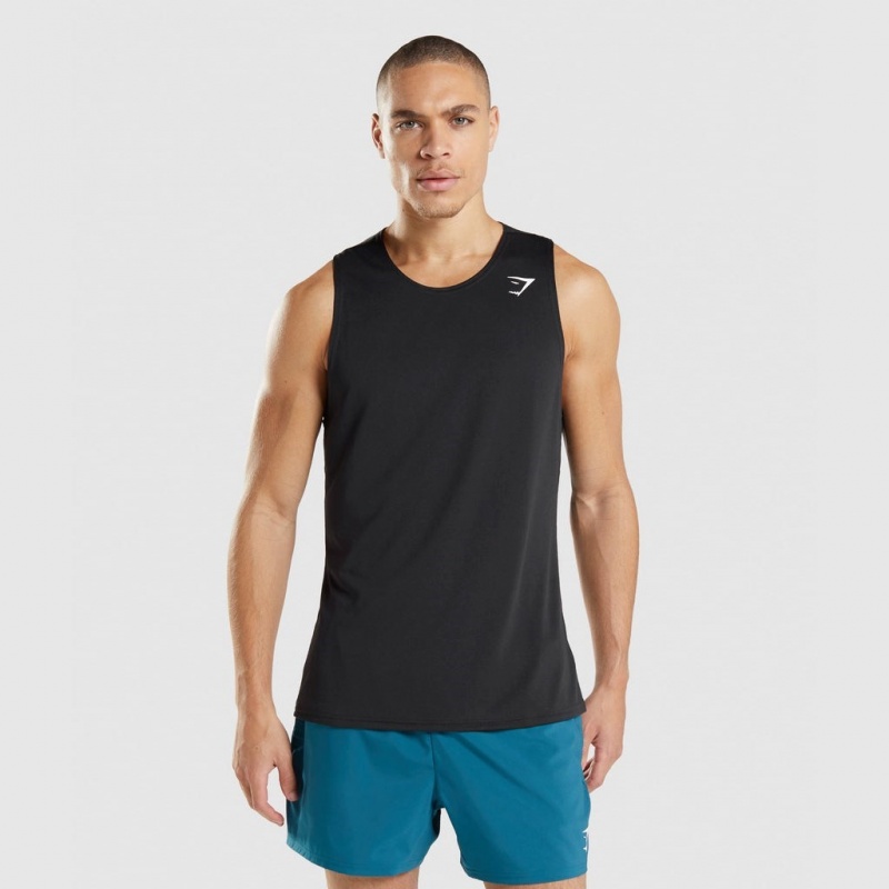 αμανικα μπλουζακια Gymshark Arrival μαυρα | 910SOUVED