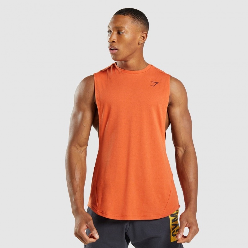 αμανικα μπλουζακια Gymshark Bold Drop Arm πορτοκαλι | 591CZHXSG