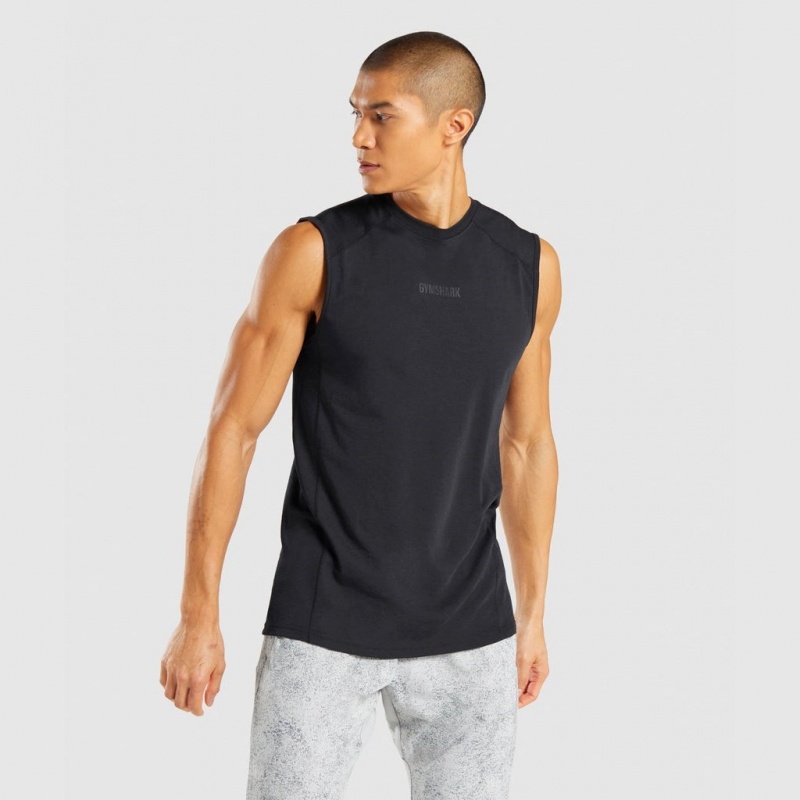 αμανικα μπλουζακια Gymshark Chalk μαυρα | 354JUDYKE