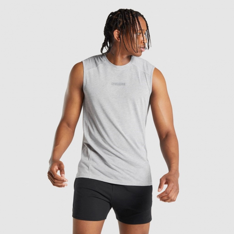αμανικα μπλουζακια Gymshark Chalk ανοιχτο γκρι | 825FIVCDO