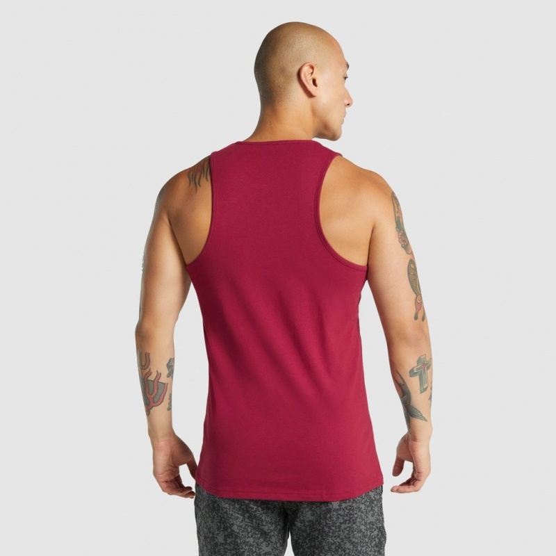αμανικα μπλουζακια Gymshark Critical 2.0 μπορντο | 328QTURDH