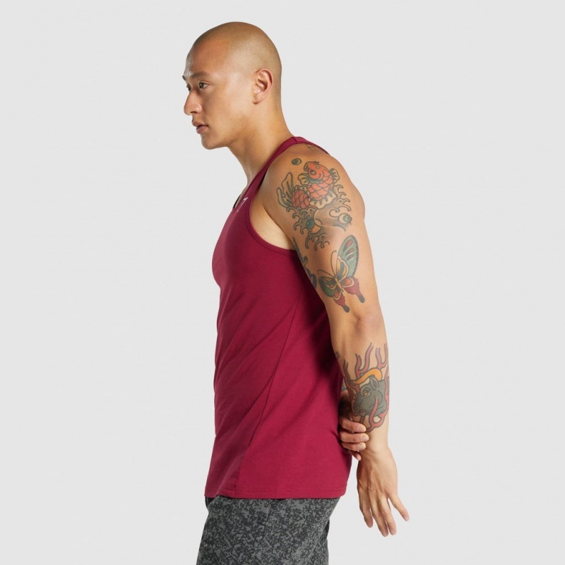 αμανικα μπλουζακια Gymshark Critical 2.0 μπορντο | 328QTURDH