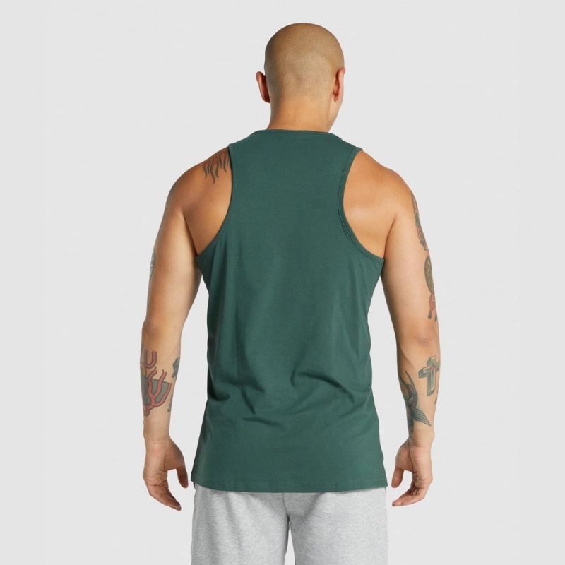 αμανικα μπλουζακια Gymshark Critical 2.0 σκούρο πρασινο | 583COAZRJ