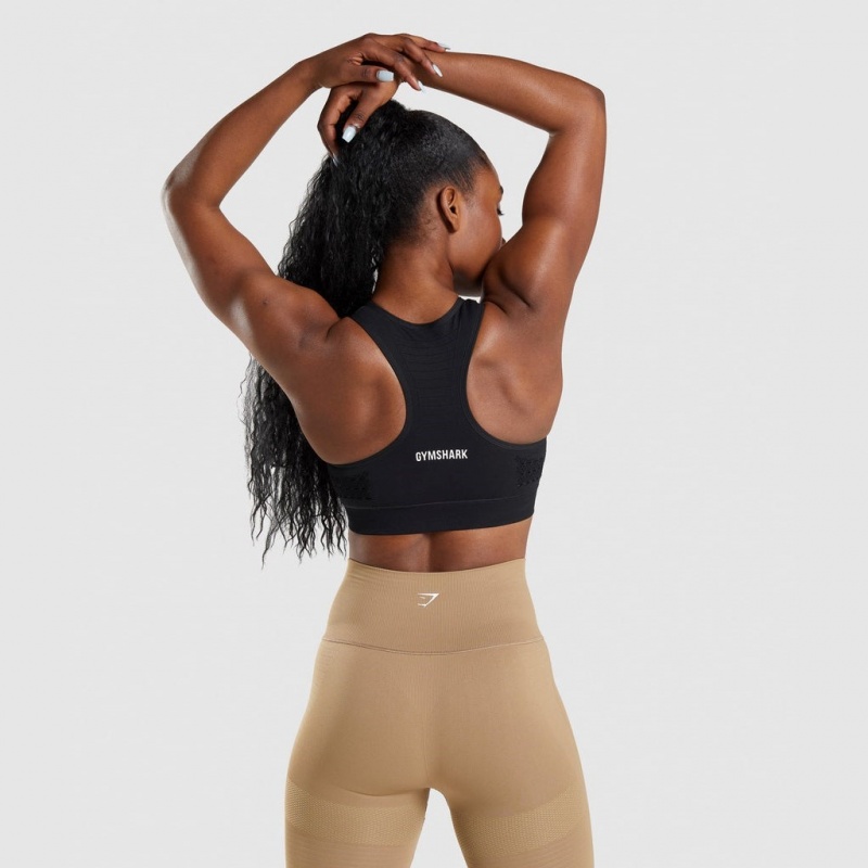 Αθλητικο Σουτιεν Gymshark Energy Seamless μαυρα | 789CPDFTI