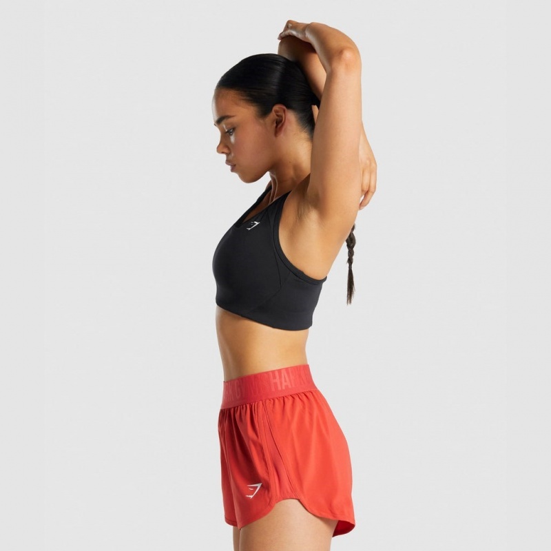 Αθλητικο Σουτιεν Gymshark Essential Racer Back Αθλητικά μαυρα | 428HBUYJO