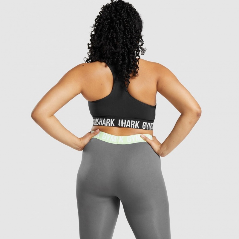 Αθλητικο Σουτιεν Gymshark Fit Seamless μαυρα | 304XMDTGV