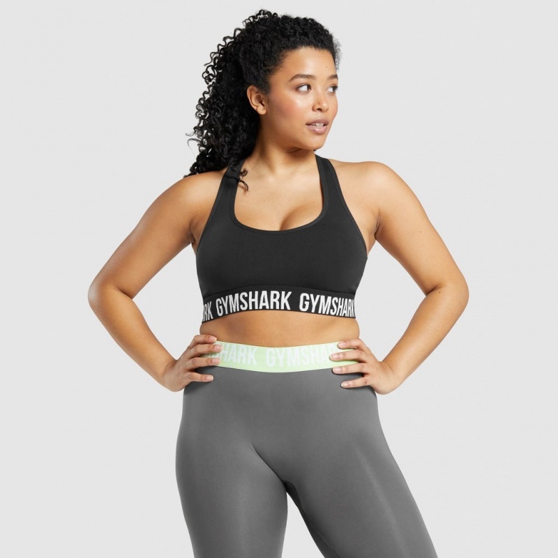 Αθλητικο Σουτιεν Gymshark Fit Seamless μαυρα | 304XMDTGV