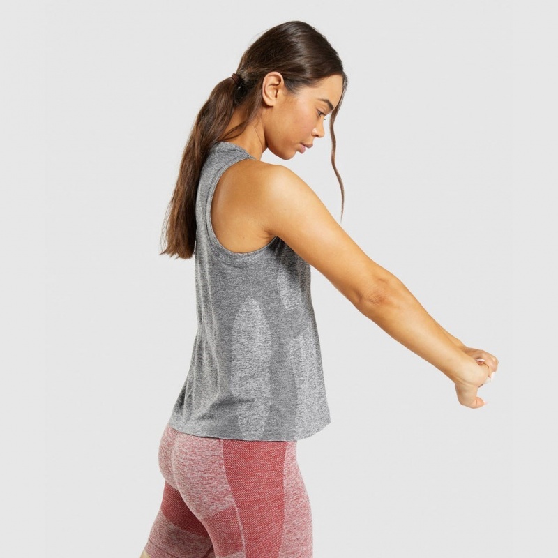 αμανικα μπλουζακια Gymshark Flex Loose γκρι | 135DAKIMX