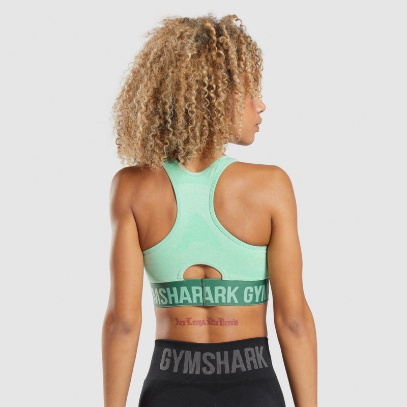 Αθλητικο Σουτιεν Gymshark Flex πρασινο | 382HEAOCU