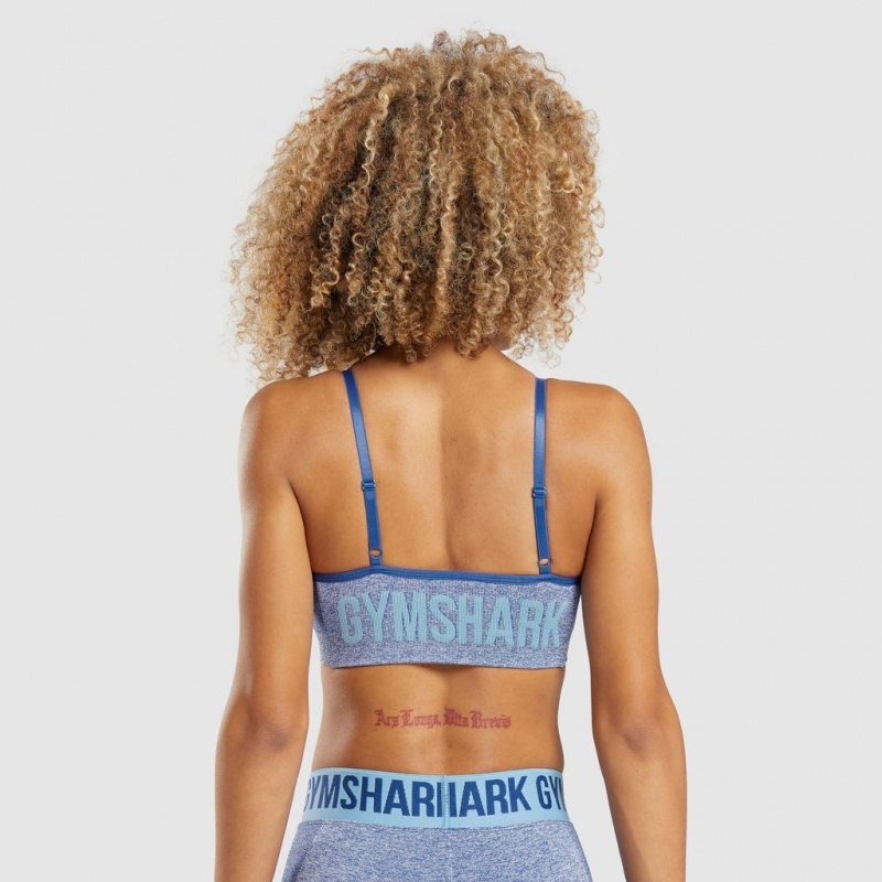 Αθλητικο Σουτιεν Gymshark Flex strappy μπλε | 058NIOLGS