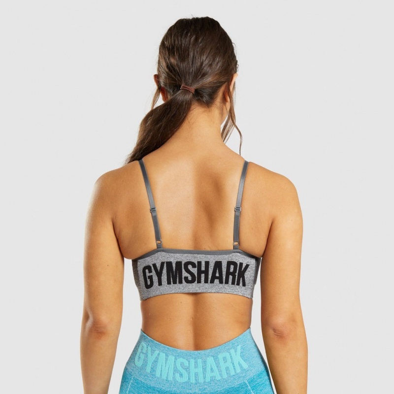 Αθλητικο Σουτιεν Gymshark Flex strappy γκρι | 804JTVAYR
