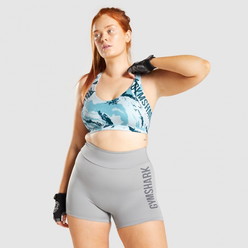 Αθλητικο Σουτιεν Gymshark GS Power ανοιχτο μπλε | 502IPKTGF