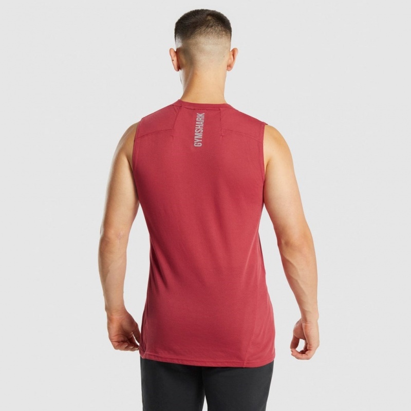 αμανικα μπλουζακια Gymshark Hyper Power κοκκινα | 623LBYQFU