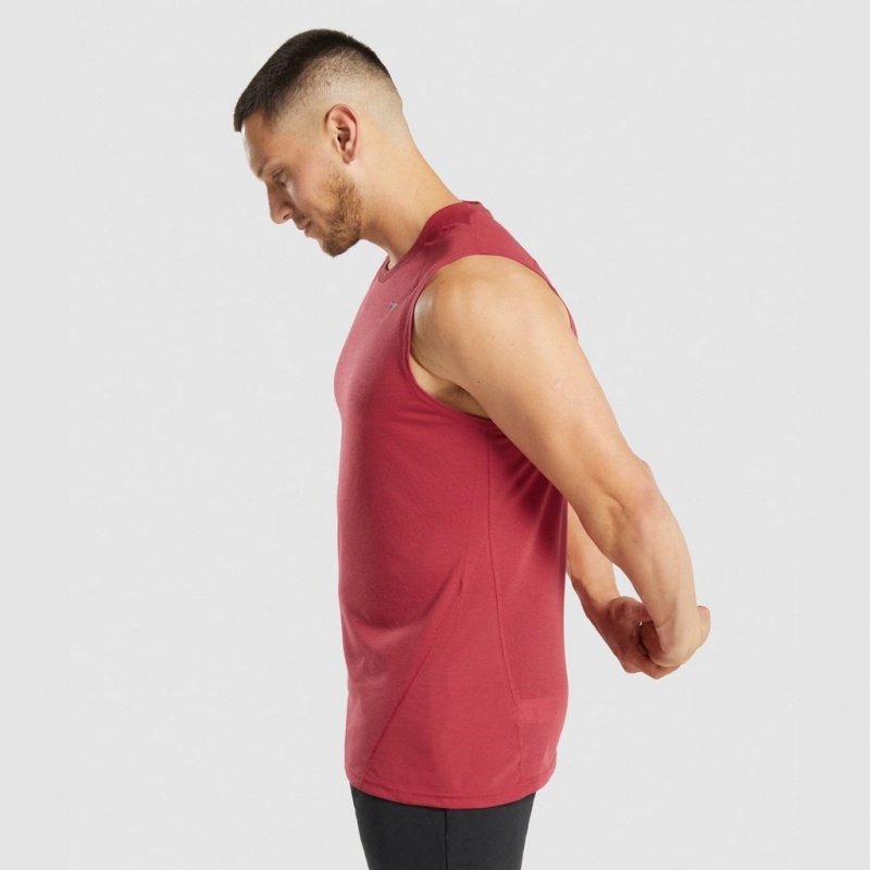 αμανικα μπλουζακια Gymshark Hyper Power κοκκινα | 623LBYQFU