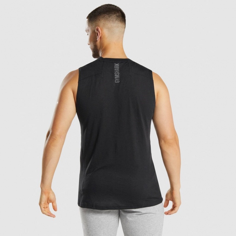 αμανικα μπλουζακια Gymshark Hyper Power μαυρα | 763NLWOEK